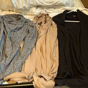 3 Forever 21 cardigans